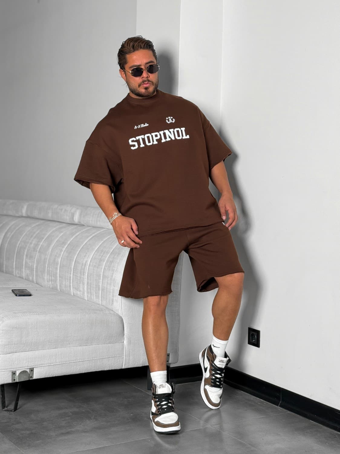 ست تیشرت و شلوارک STOPINOL