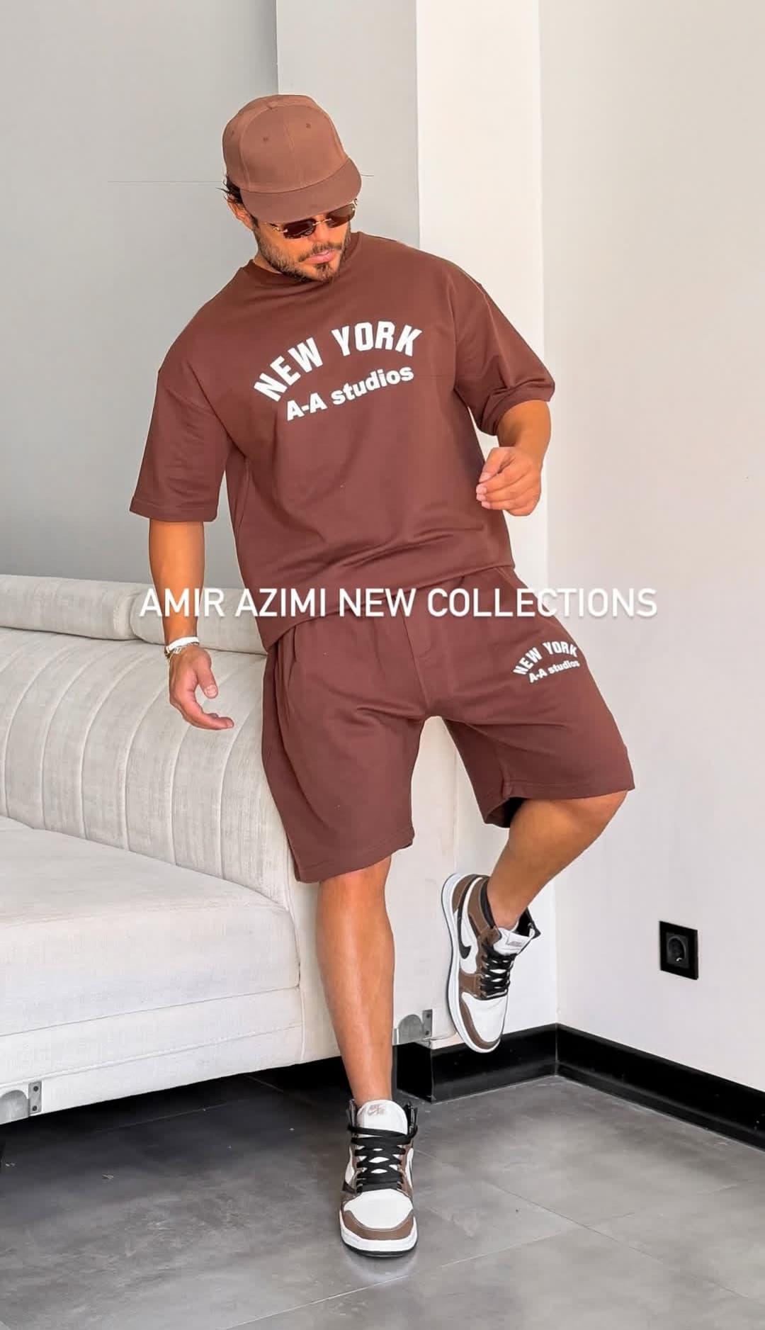 ست تیشرت شلوارک NEW YORK