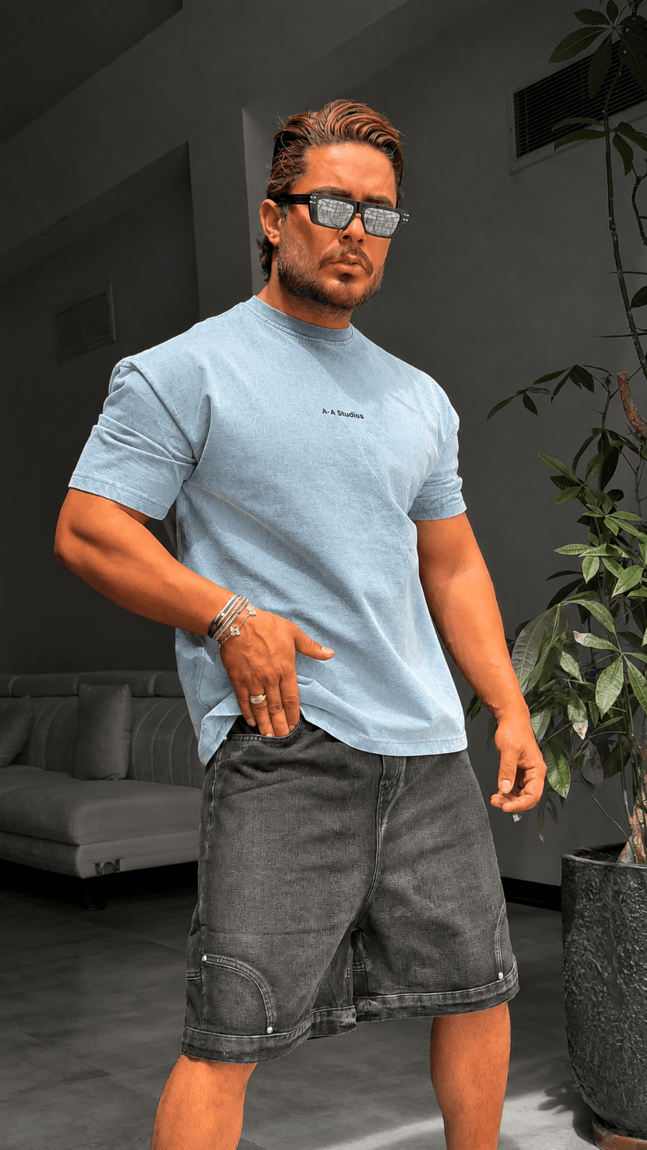 تیشرت سنگشور A_A STUDIOS