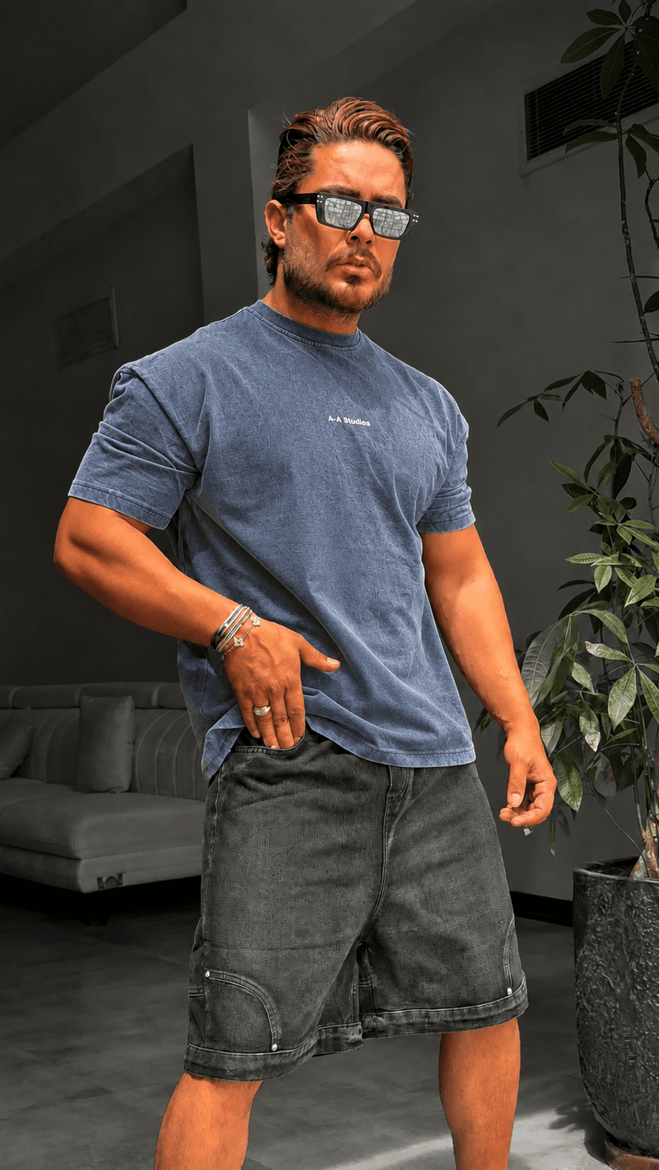 تیشرت سنگشور A_A STUDIOS