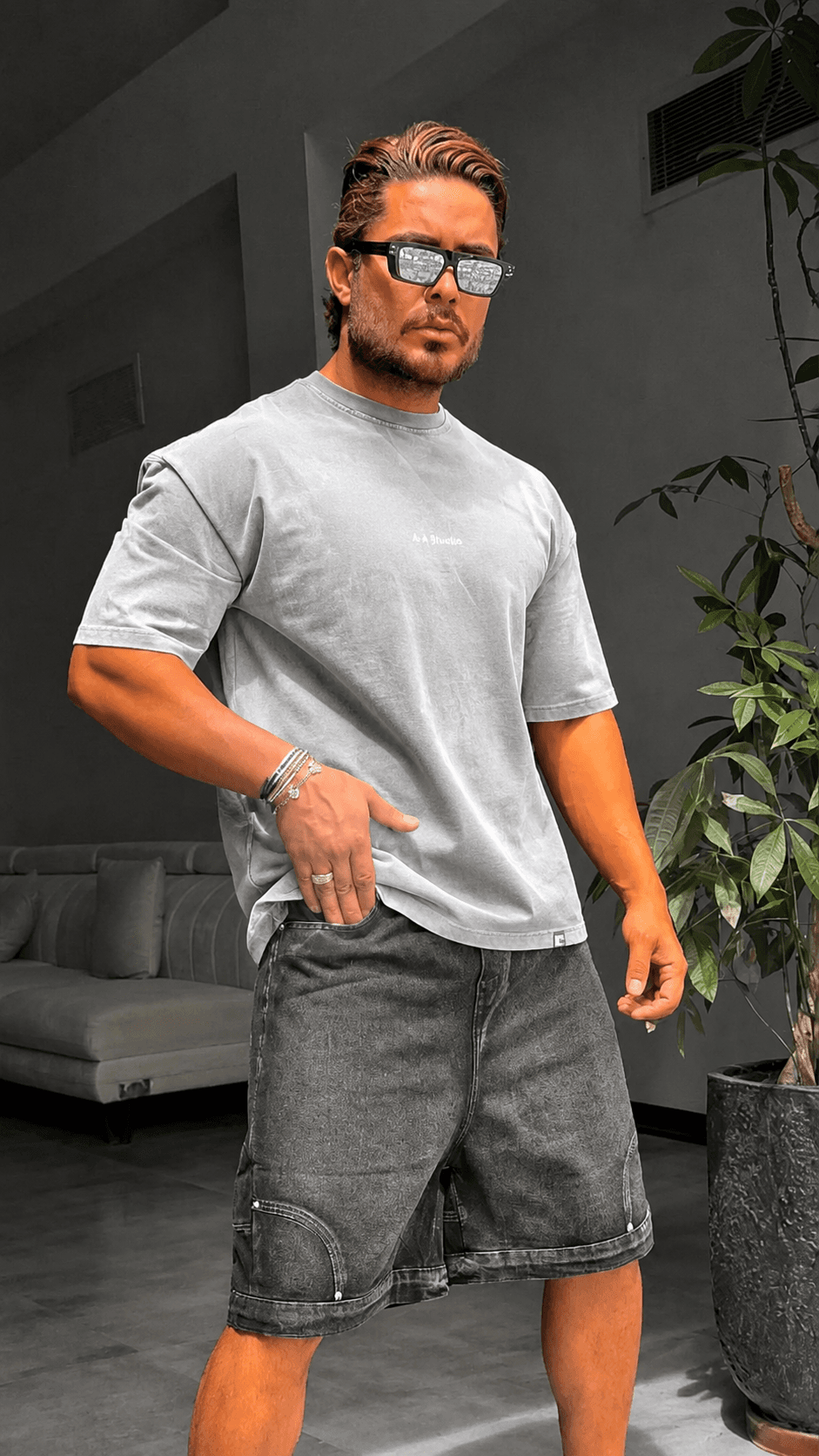 تیشرت سنگشور A_A STUDIOS