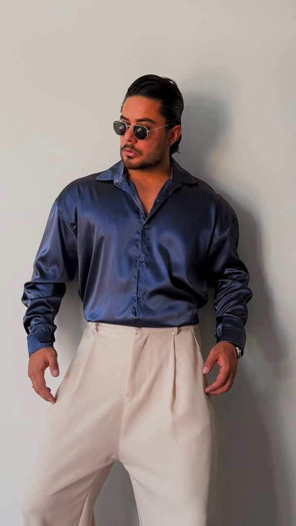 پیراهن ساتن