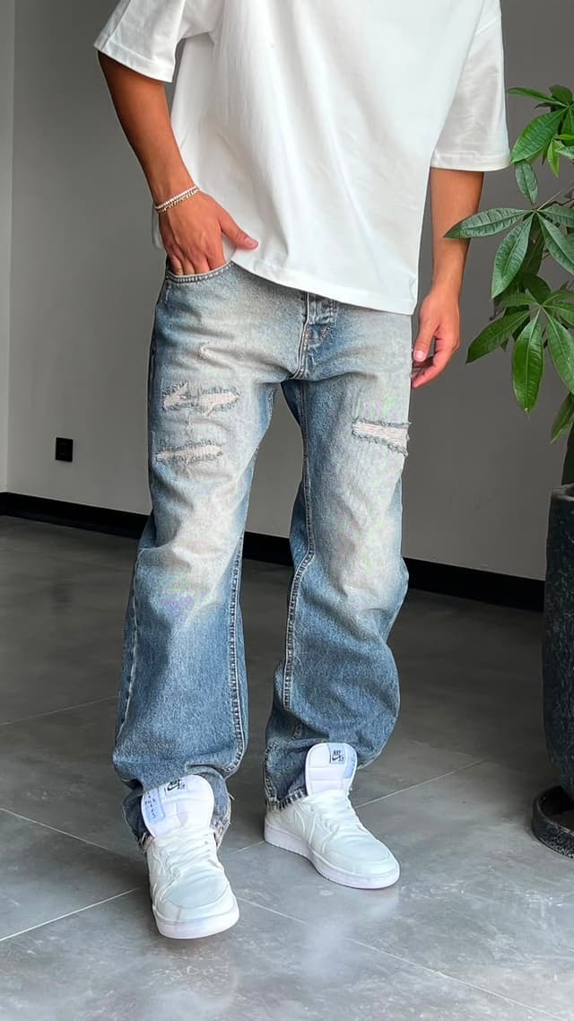 شلوار baggy style