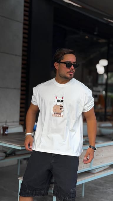 تیشرت coffee cat