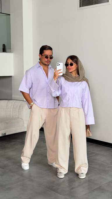 LINEN BOXY  پیراهن