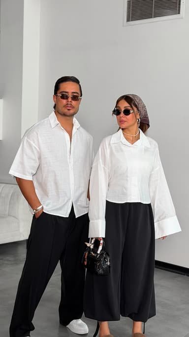 LINEN BOXY  پیراهن