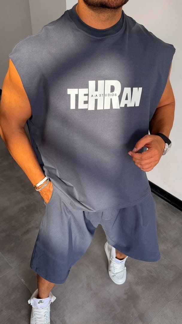 ست وست و شلوارک TEHRAN