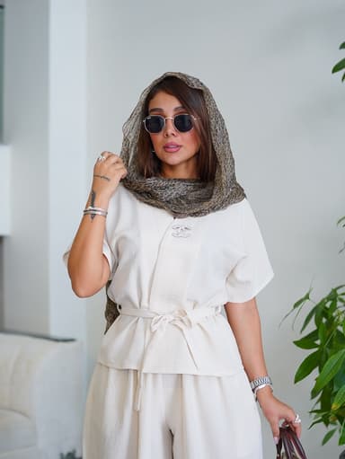 ست لینن کمربندی